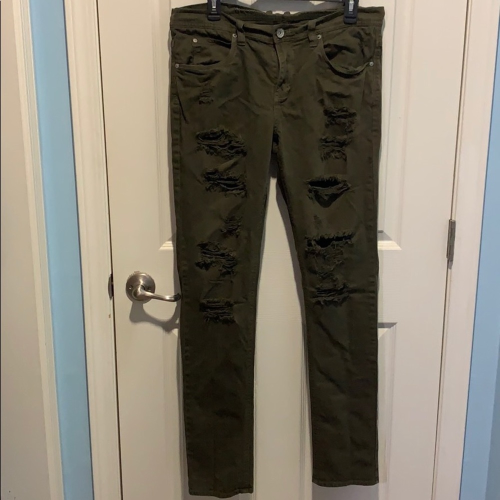 NINTH HALL SKINNY TAPERED JEANS
